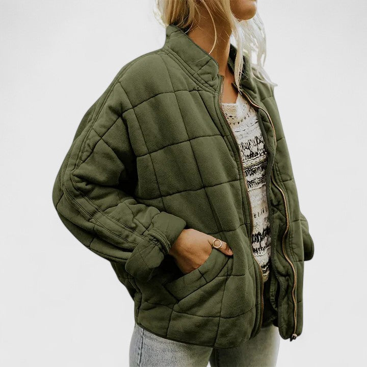 Zyphirah | Quilted Lined Jacket with Relaxed Everyday Fit for Women
