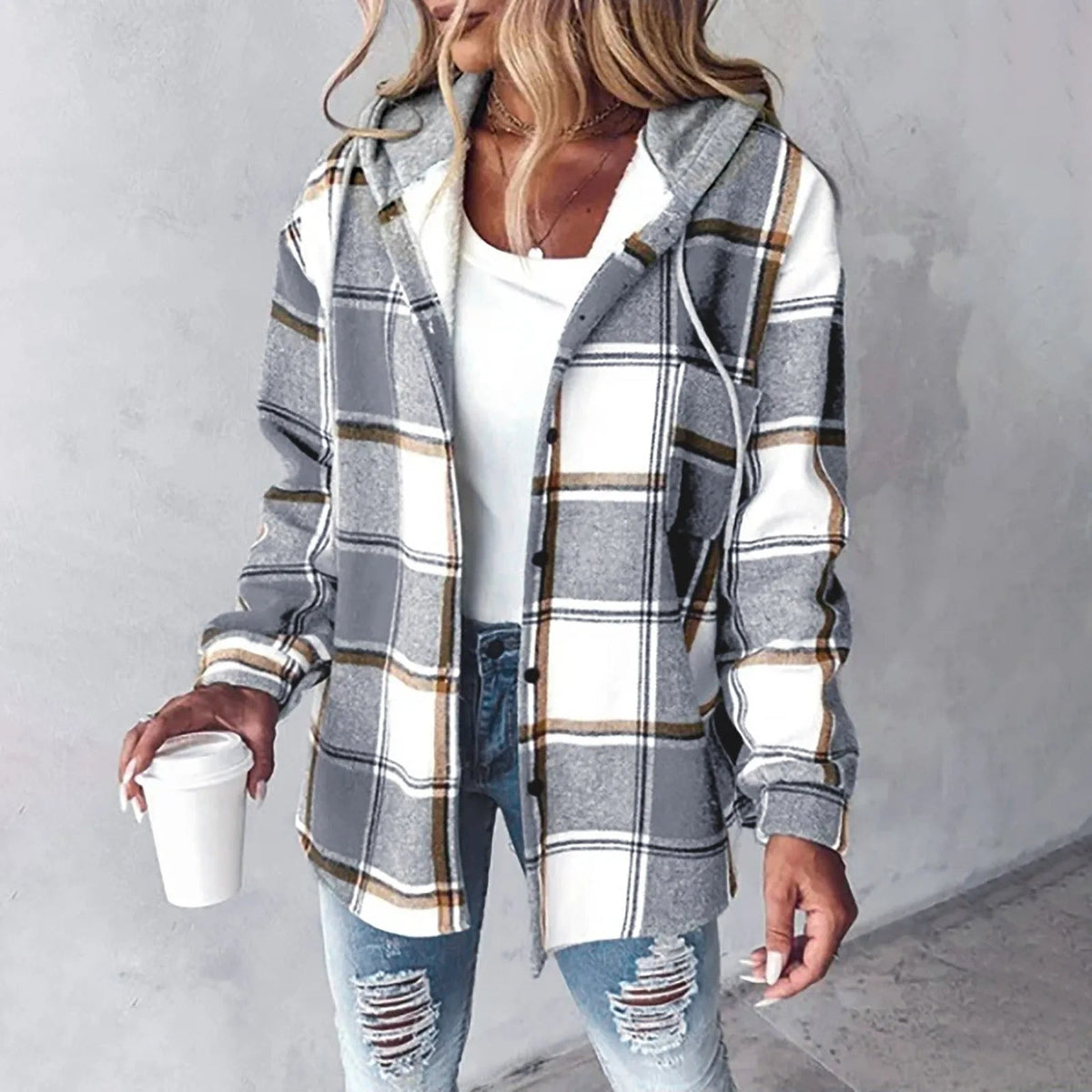 Louise | Autumn Jacket with Tailored Shape and Warm Feel for Women