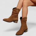 Rachy | Gel Cushioned Ankle Boots with Stacked Heel for Women
