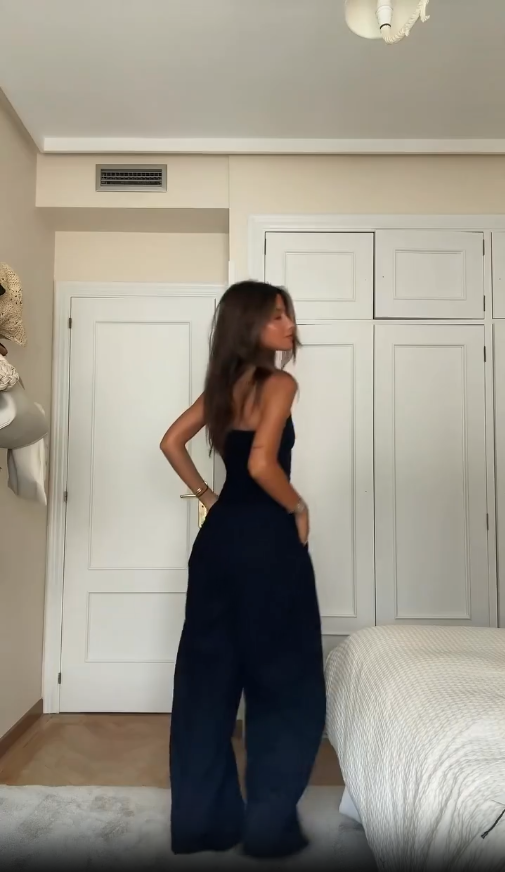Ilaria Slip-On Wide-Leg Jumpsuit - view 4