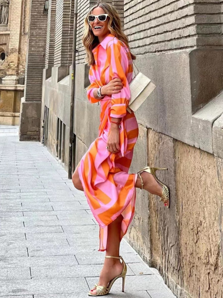 Cressida Three-Quarter Sleeve Wrap Midi Dress - view 2