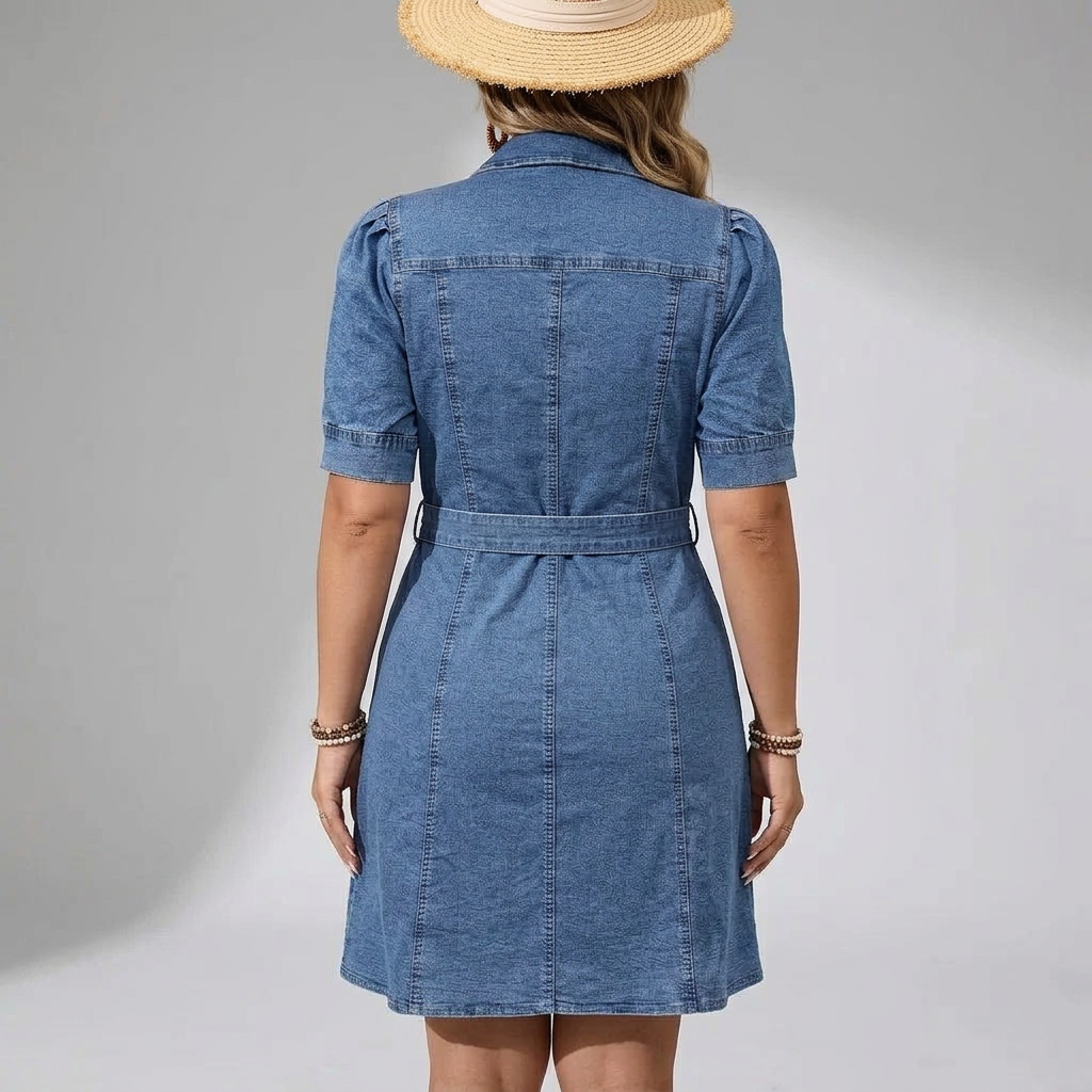 Floriane European Denim Dress