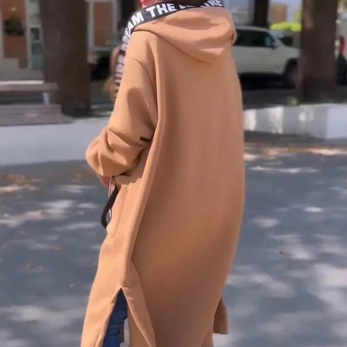 Adaline – Enveloping Oversized Longline Hoodie for Women – view 2