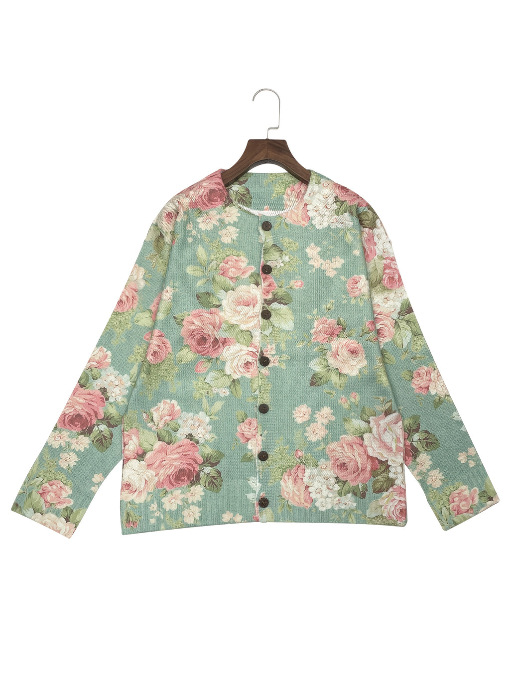 Giulia Ditsy Floral Button Front Cardigan - view 3