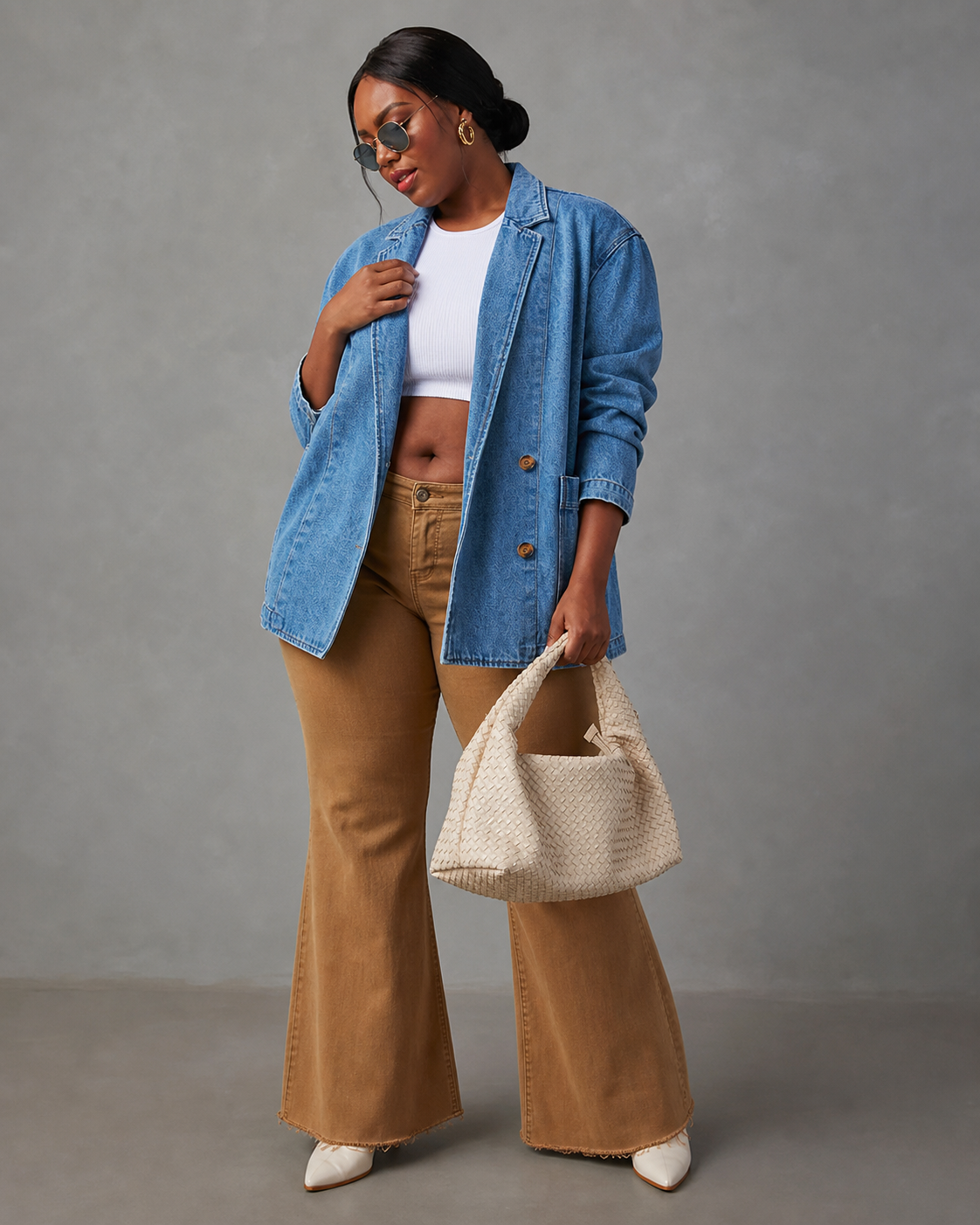 Alice – Denim Blazer – view 2