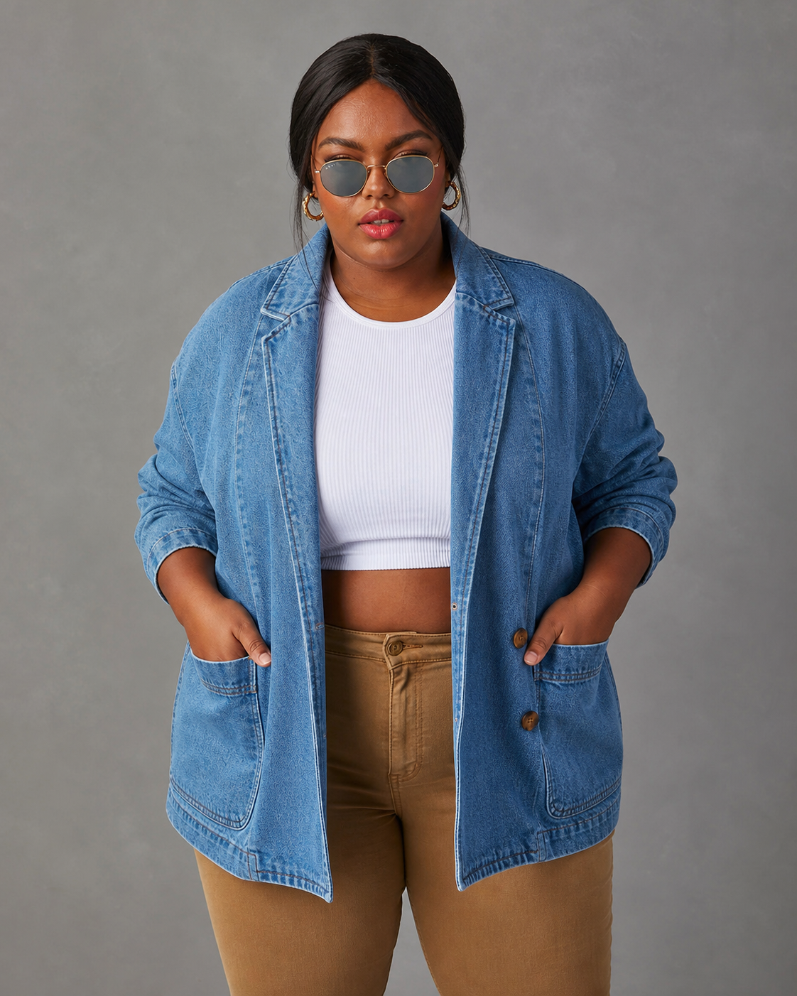Alice – Denim Blazer – view 5