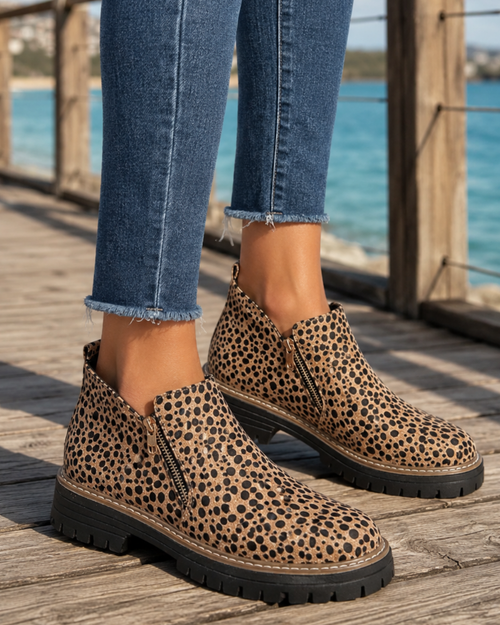 Almeria – Cushioned Ankle Boots with Non Slip Sole for Women – view 2