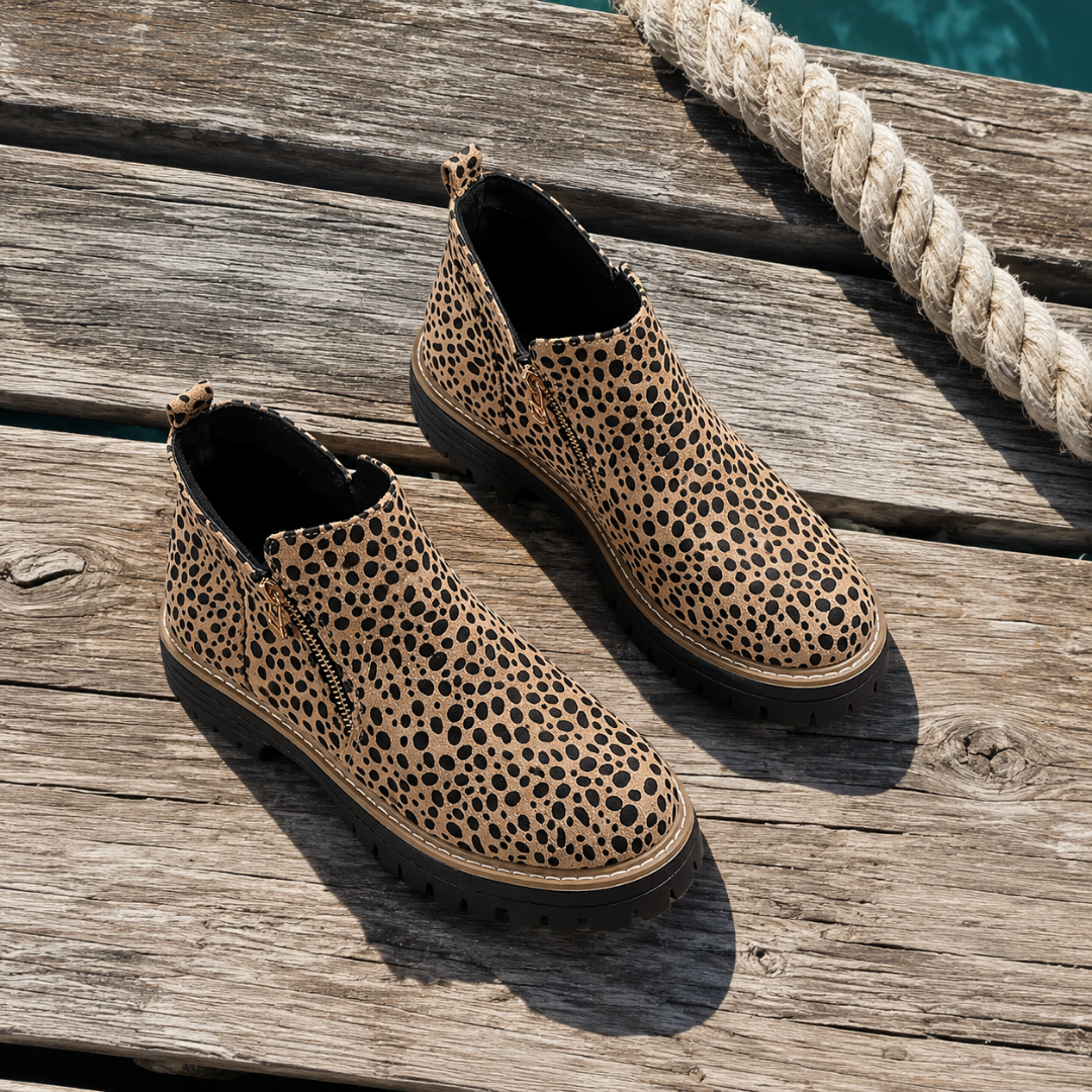 Almeria – Cushioned Ankle Boots with Non Slip Sole for Women – view 5