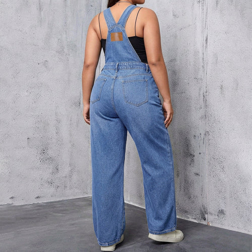 Amina Denim Overalls Casual – view 2