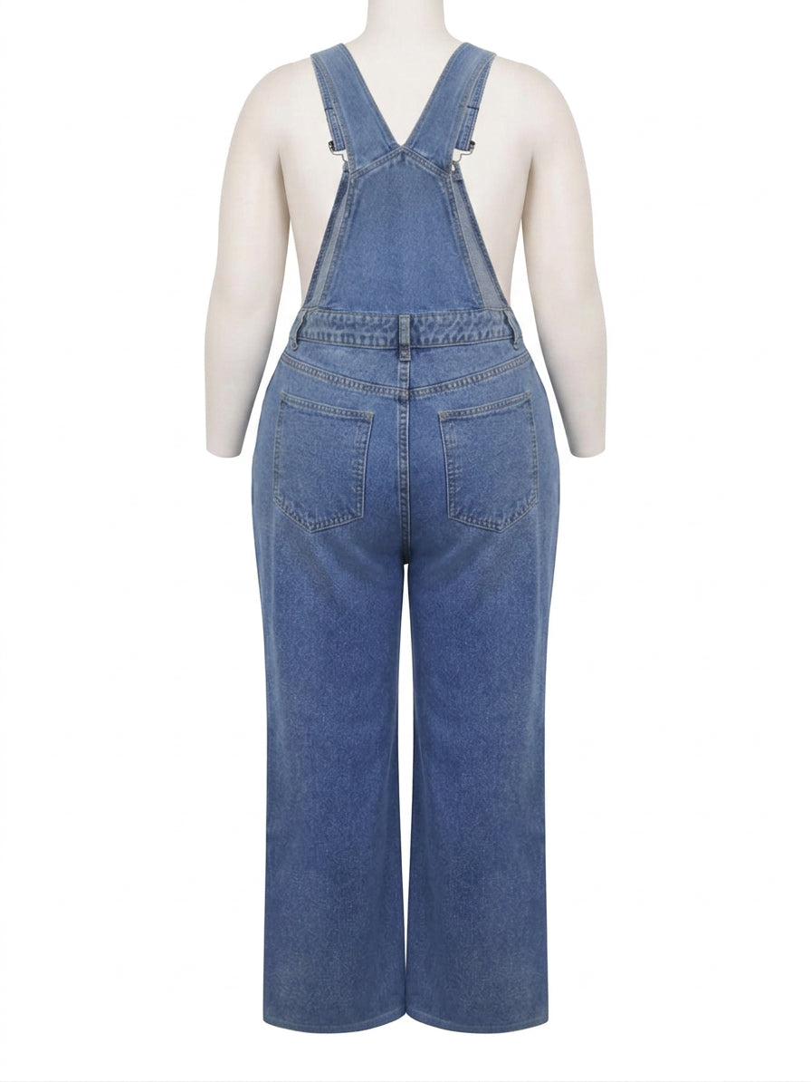 Amina Denim Overalls Casual – view 5