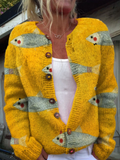 Anouk – Vintage Knit Cardigan Sweater