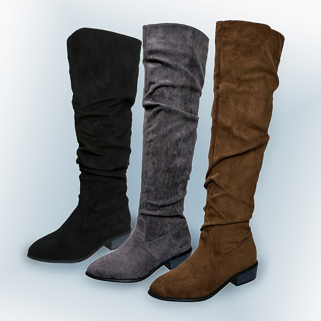 Aurora Slouch Over The Knee Boots - view 10