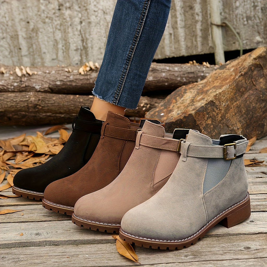 Elodie Chelsea Lug Sole Ankle Boots - view 14