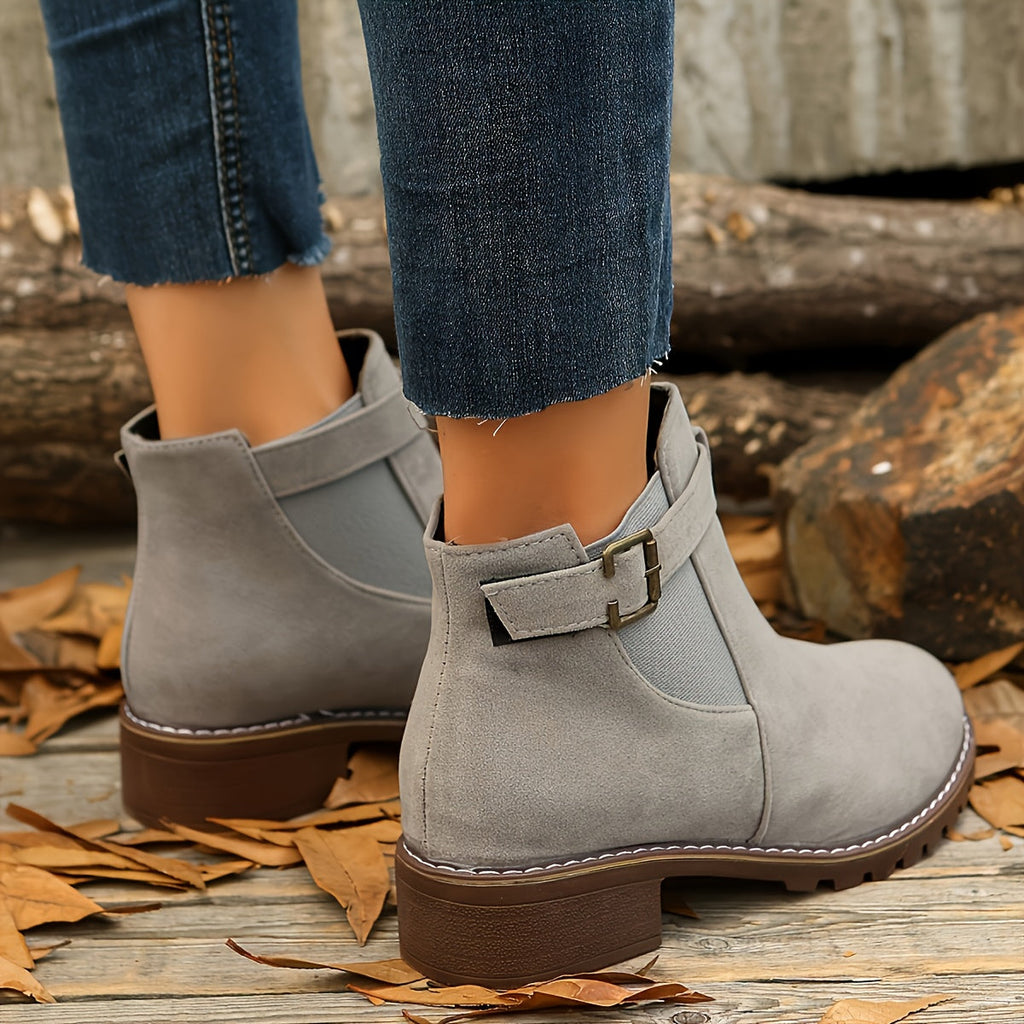 Elodie Chelsea Lug Sole Ankle Boots - view 12