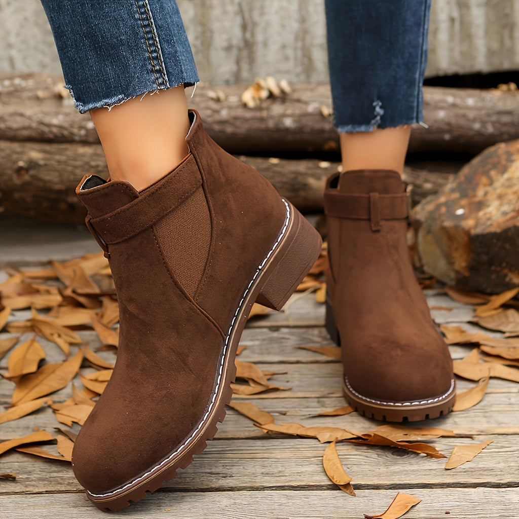 Elodie Chelsea Lug Sole Ankle Boots - view 7