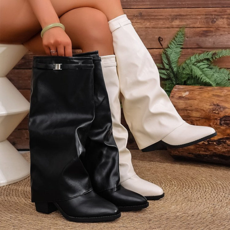 Sienna Pointed Toe Knee High Boots - view 6