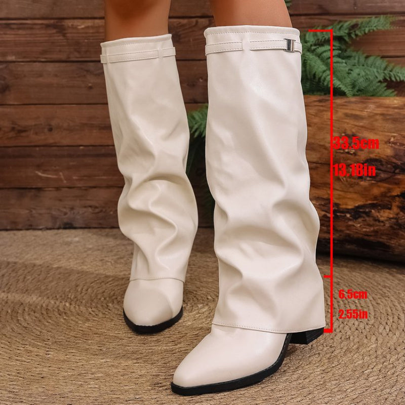 Sienna Pointed Toe Knee High Boots - view 3