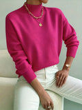 Olivia Ribbed Round Neck Sweater - view 2