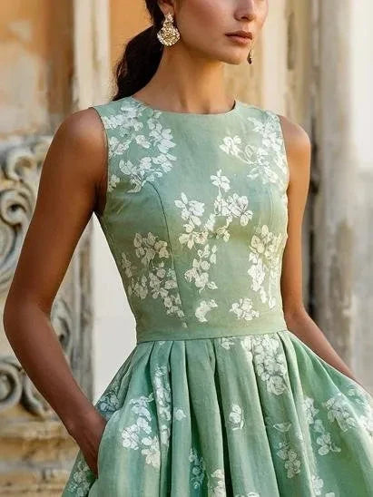 Fleur Floral Midi Dress - view 7