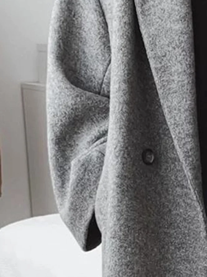 Celia Women's Oversized Wool Blend Long Coat – view 2