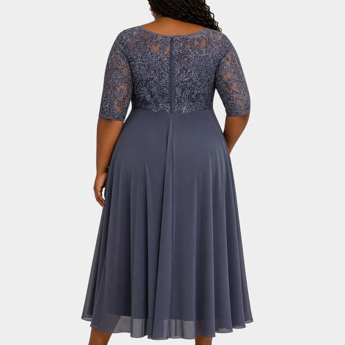 Chloe – Elegant Lace Dress – view 6