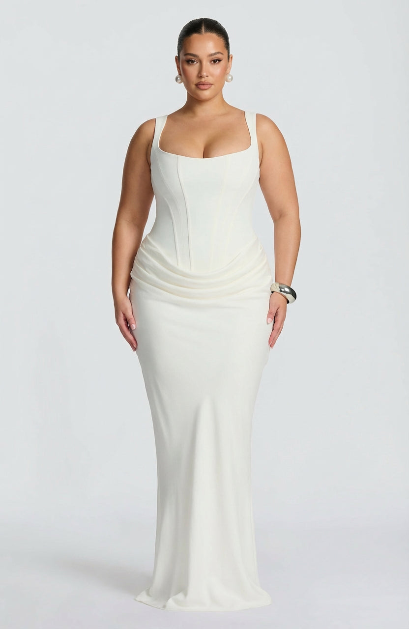 BRIAR | SQUARE NECK MAXI DRESS