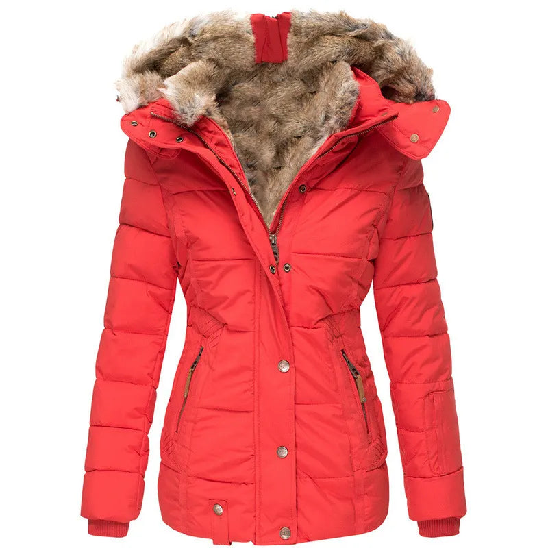 Cozy Insulated Winter Faux Fur Jacket for Cold Weather – view 5
