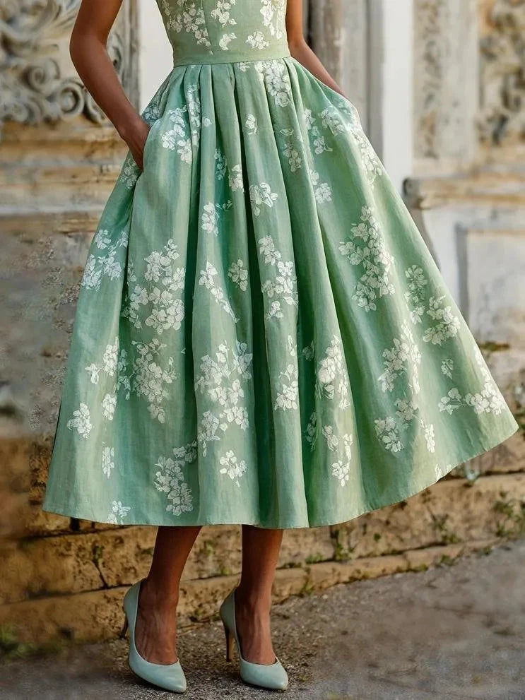 Fleur Floral Midi Dress - view 5