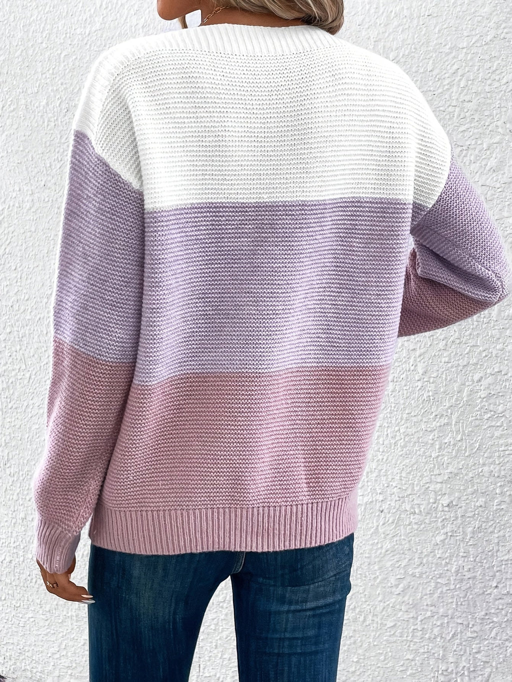 Cleo Boat Neck Drop Shoulder Sweater - view 6