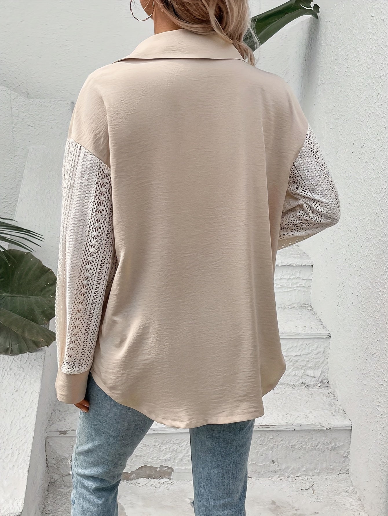 Sienna Oversized Button Front Shirt Jacket - view 2