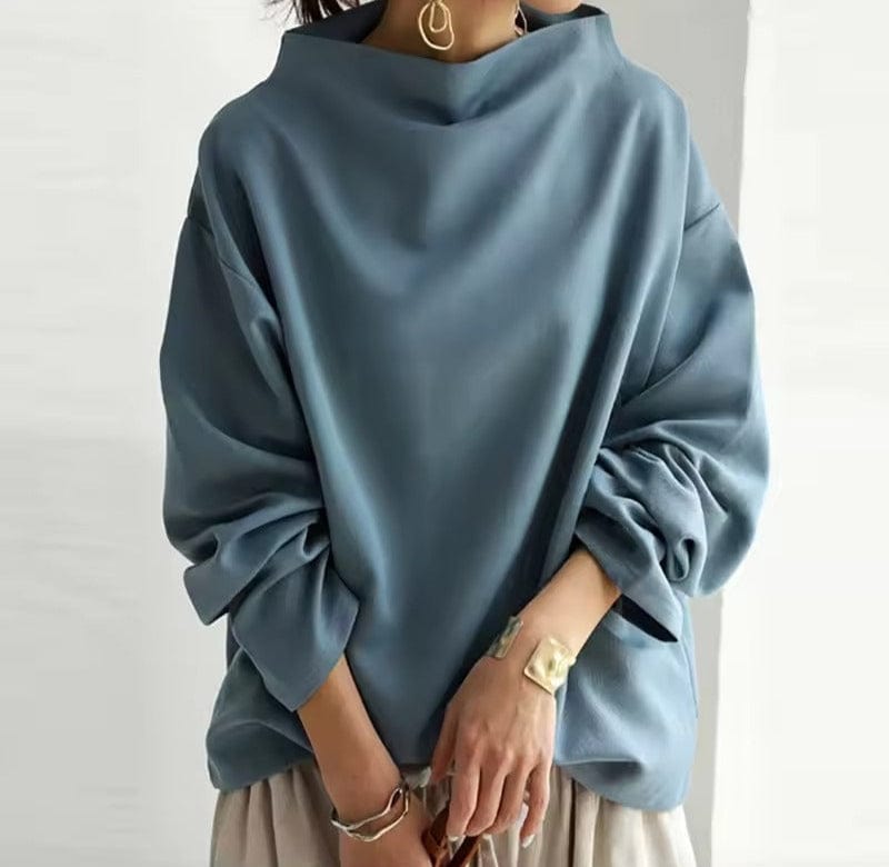 Elly – High-Neck Casual Top – view 3