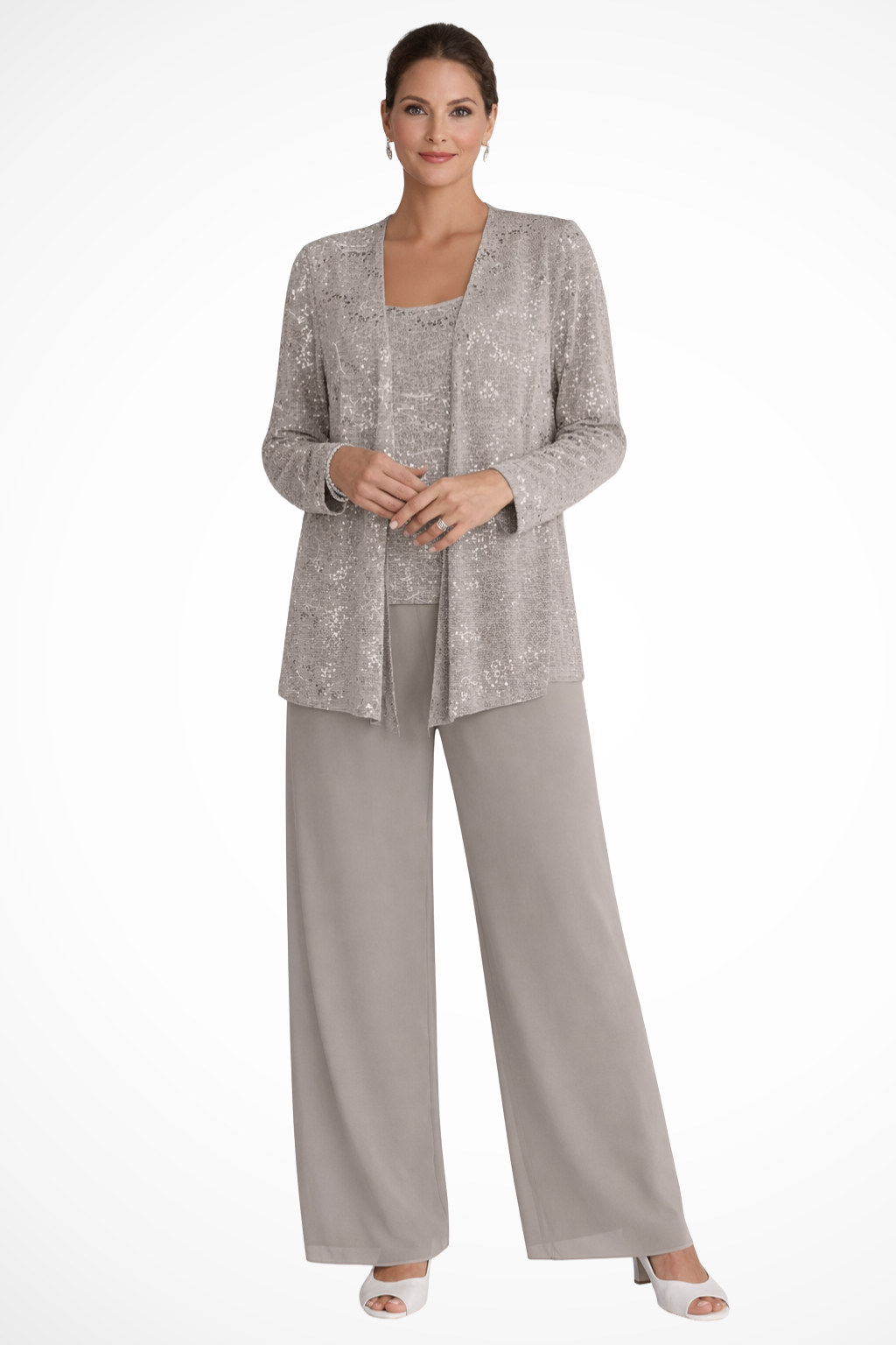 Elysia Women's Evening Set – Three-Piece Flowing Design for Formal Occasions – view 9