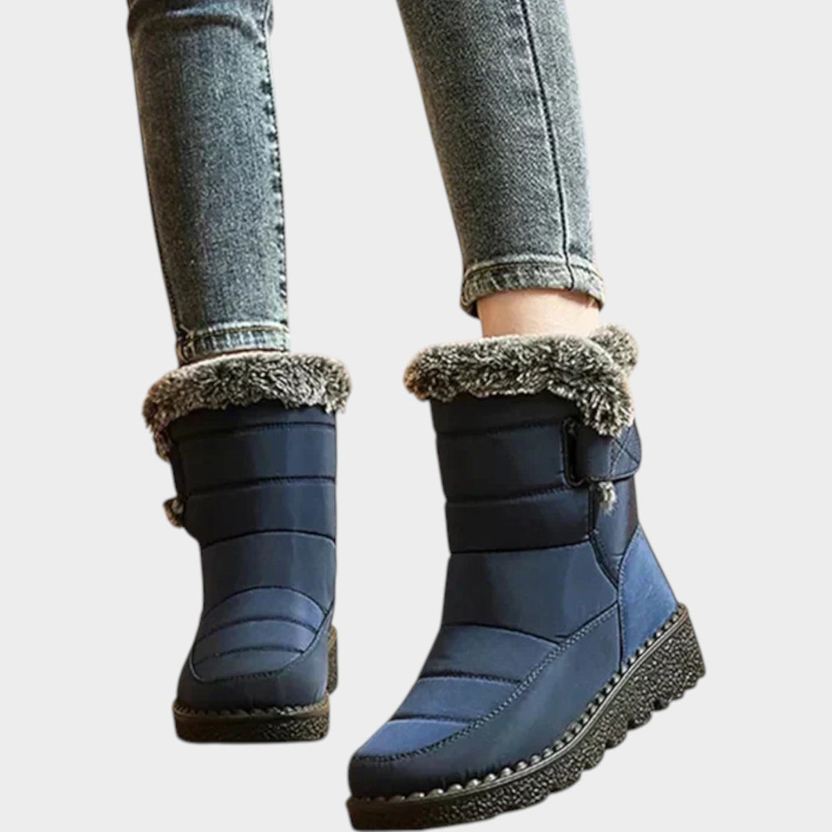 Women's Waterproof Snow Boots Fur Lining Slip Resistant