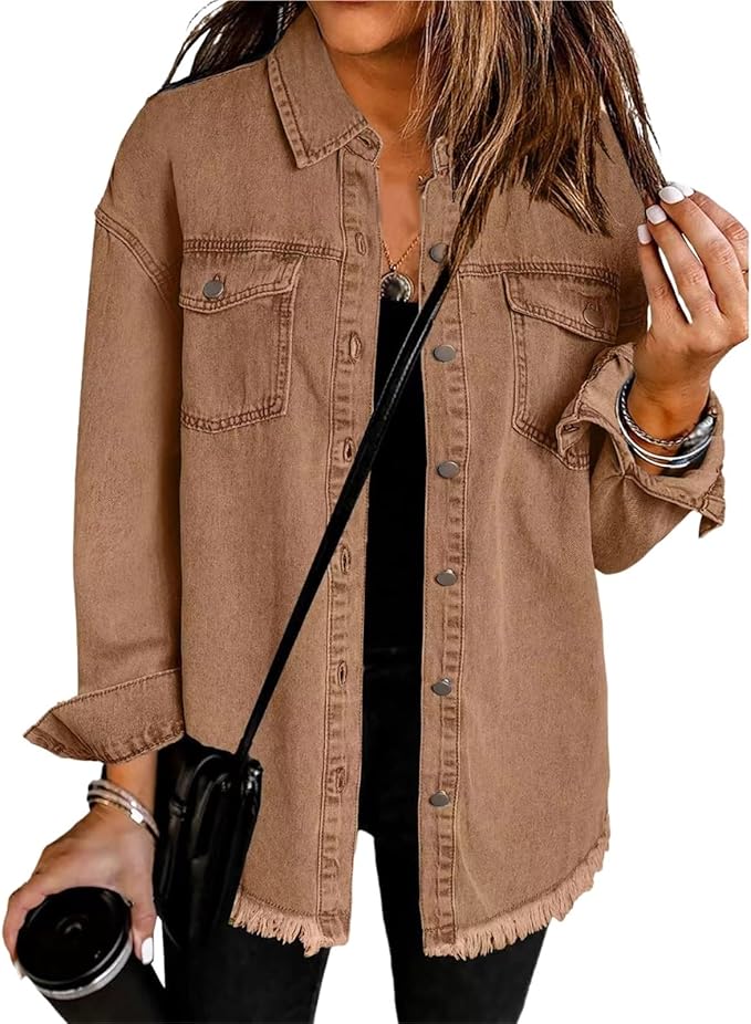 Gabriel Women's Denim Jacket – Classic Fit, Durable Denim