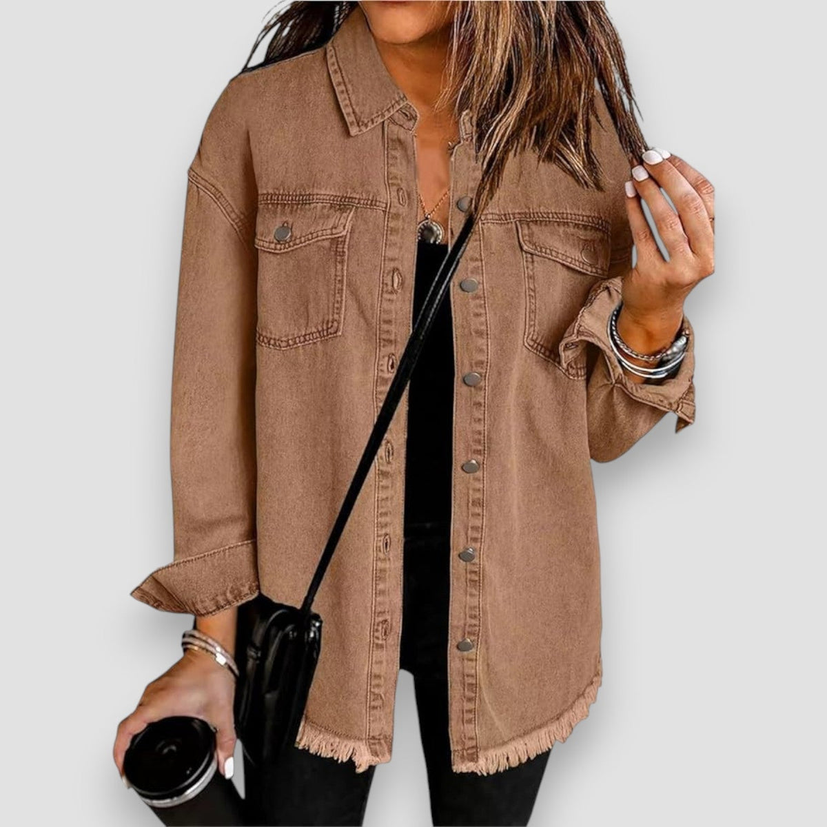 Gabriel Women's Denim Jacket – Classic Fit, Durable Denim – view 6