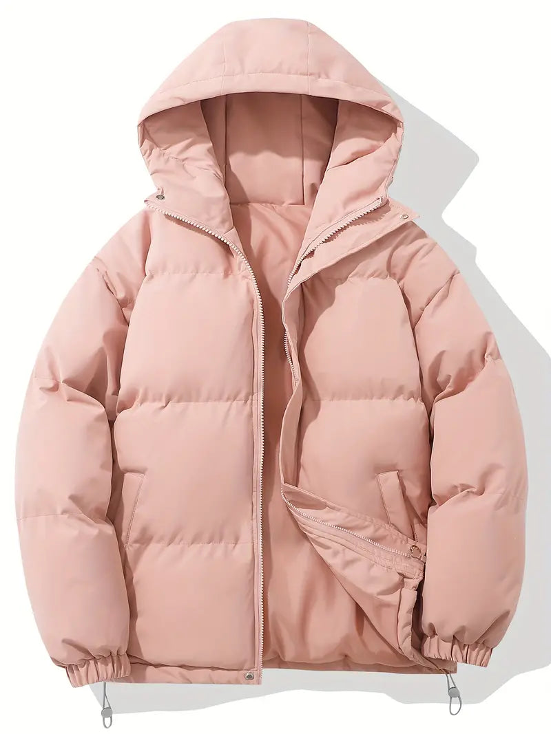 Haisley – Quilted Puffer Jacket with Cozy Hood and Clean Lines for Women – view 2