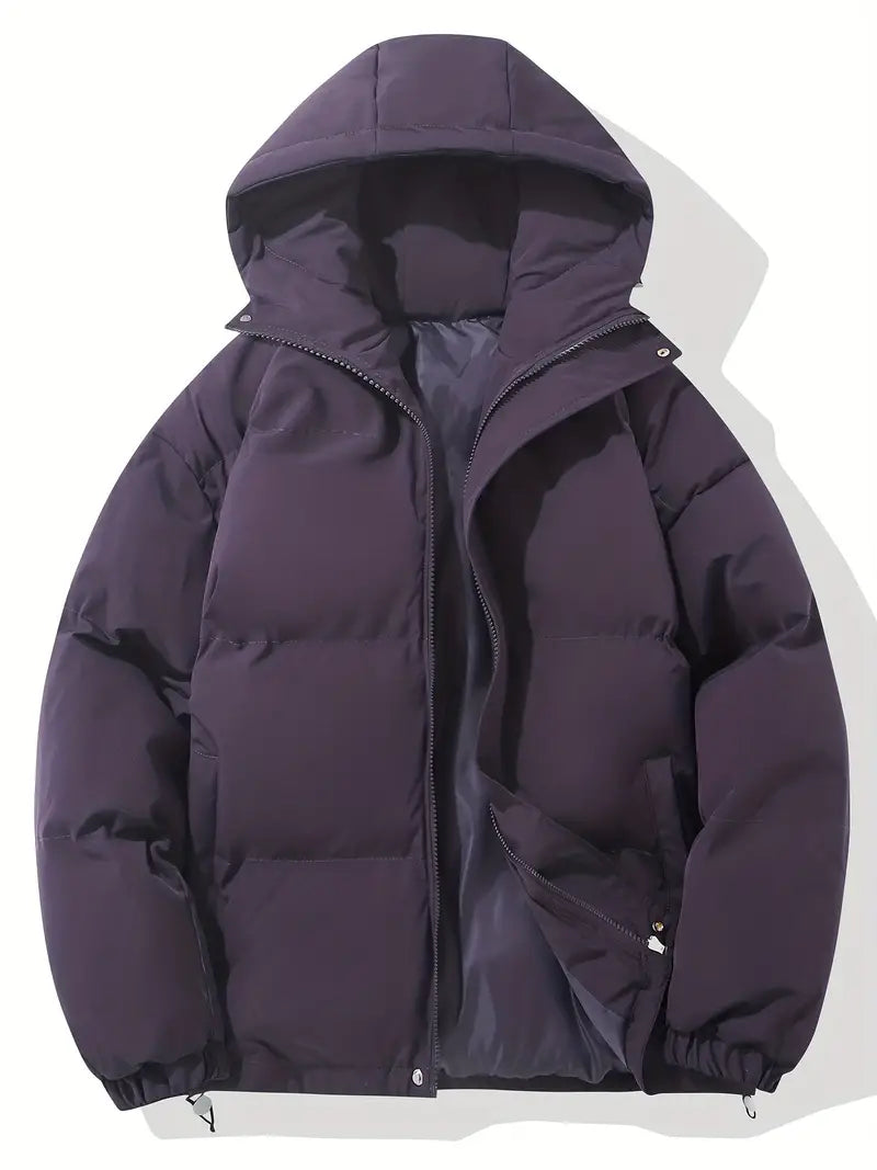 Haisley – Quilted Puffer Jacket with Cozy Hood and Clean Lines for Women – view 4