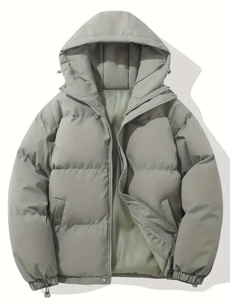 Haisley – Quilted Puffer Jacket with Cozy Hood and Clean Lines for Women – view 6