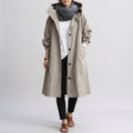 Harriet | Women's Relaxed-Fit Waterproof Jacket, Hooded Rain Coat
