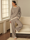 Ribbed Knit Loungewear Set – Wren