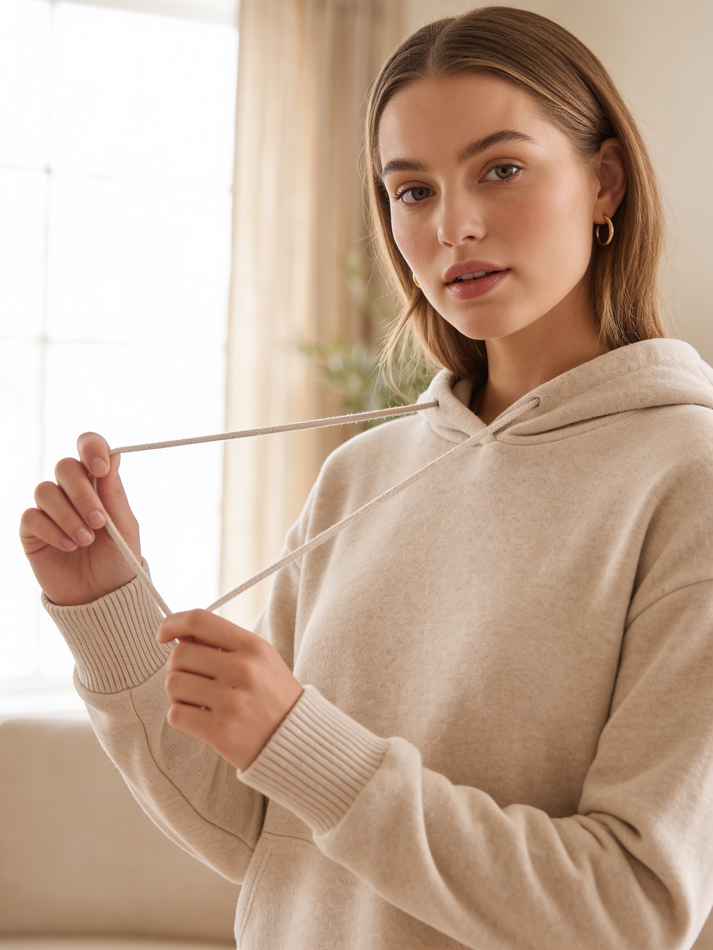 Fleece Hoodie & Jogger Set – Della