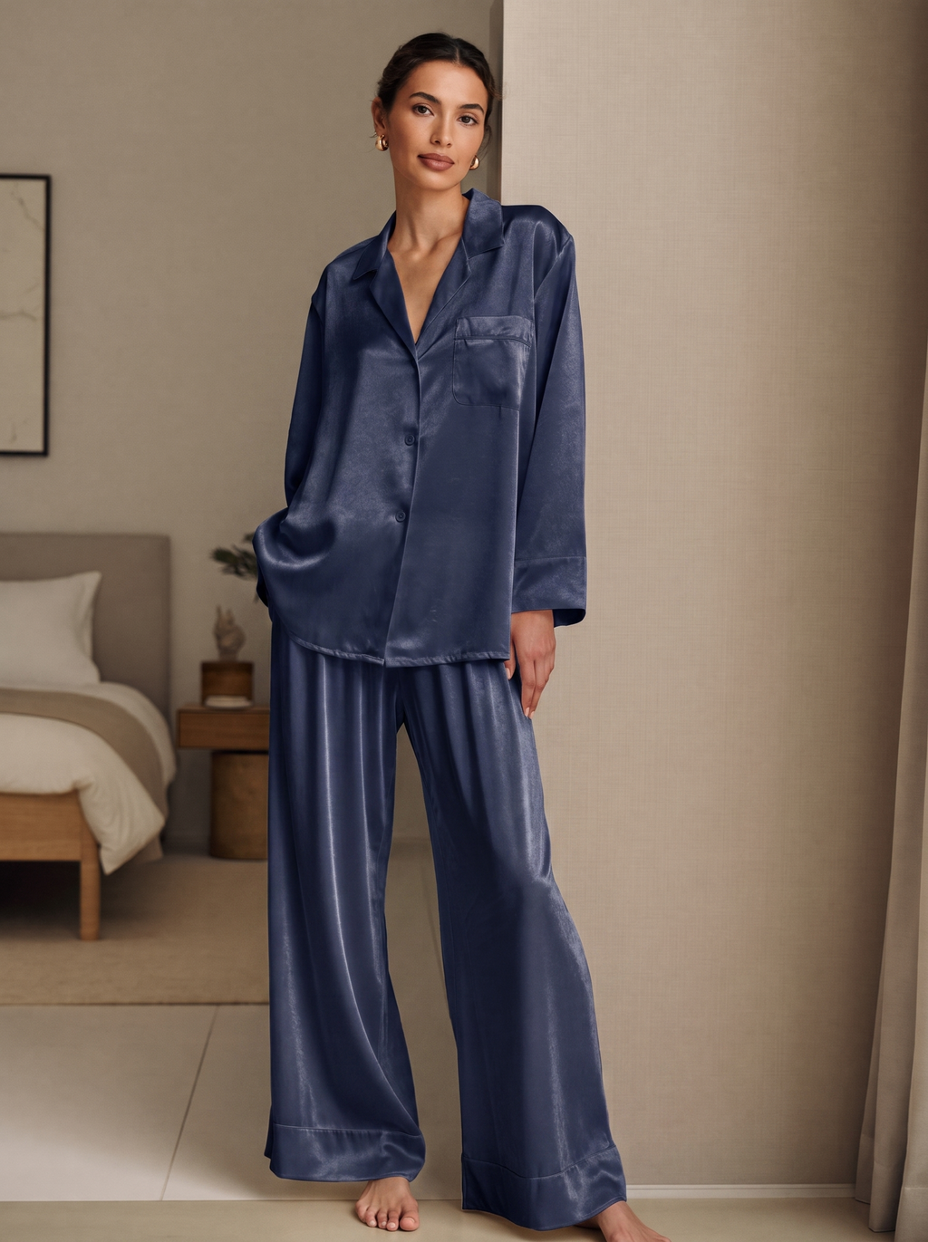 Satin Pajama Set – Nova
