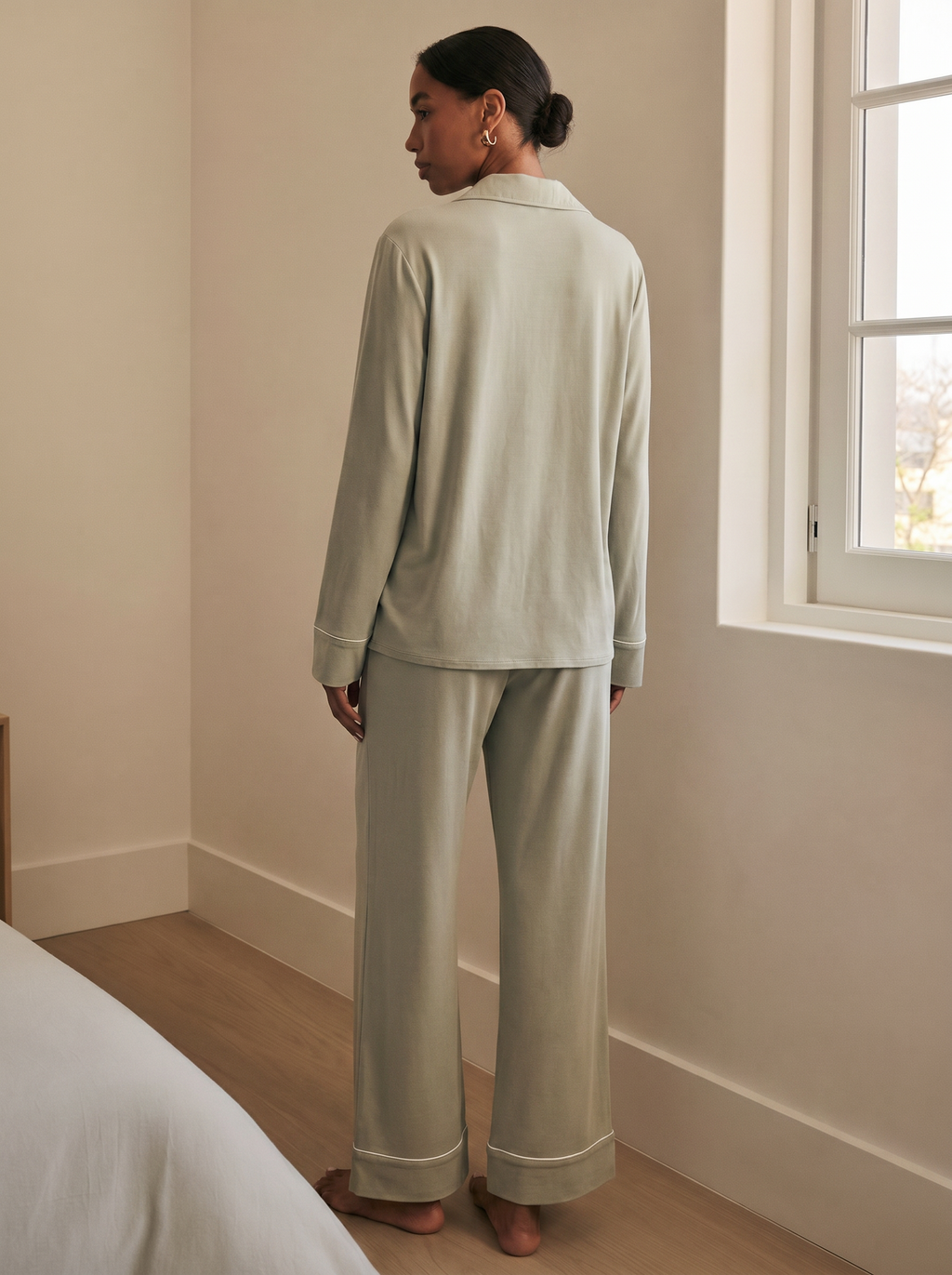 Modal Long Pajama Set – Juniper