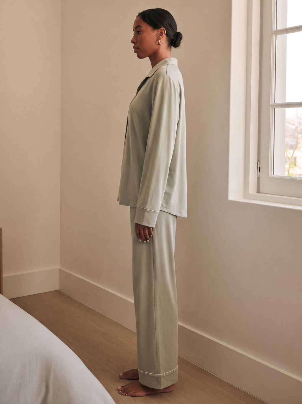 Modal Long Pajama Set – Juniper