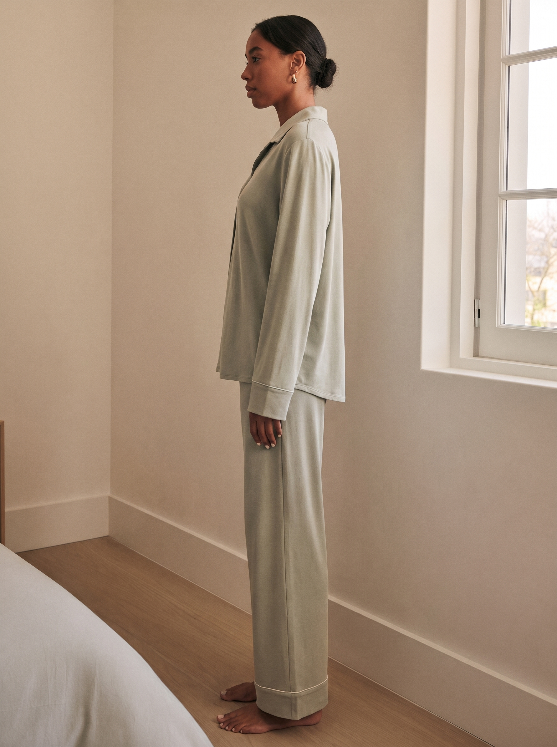 Modal Long Pajama Set – Juniper