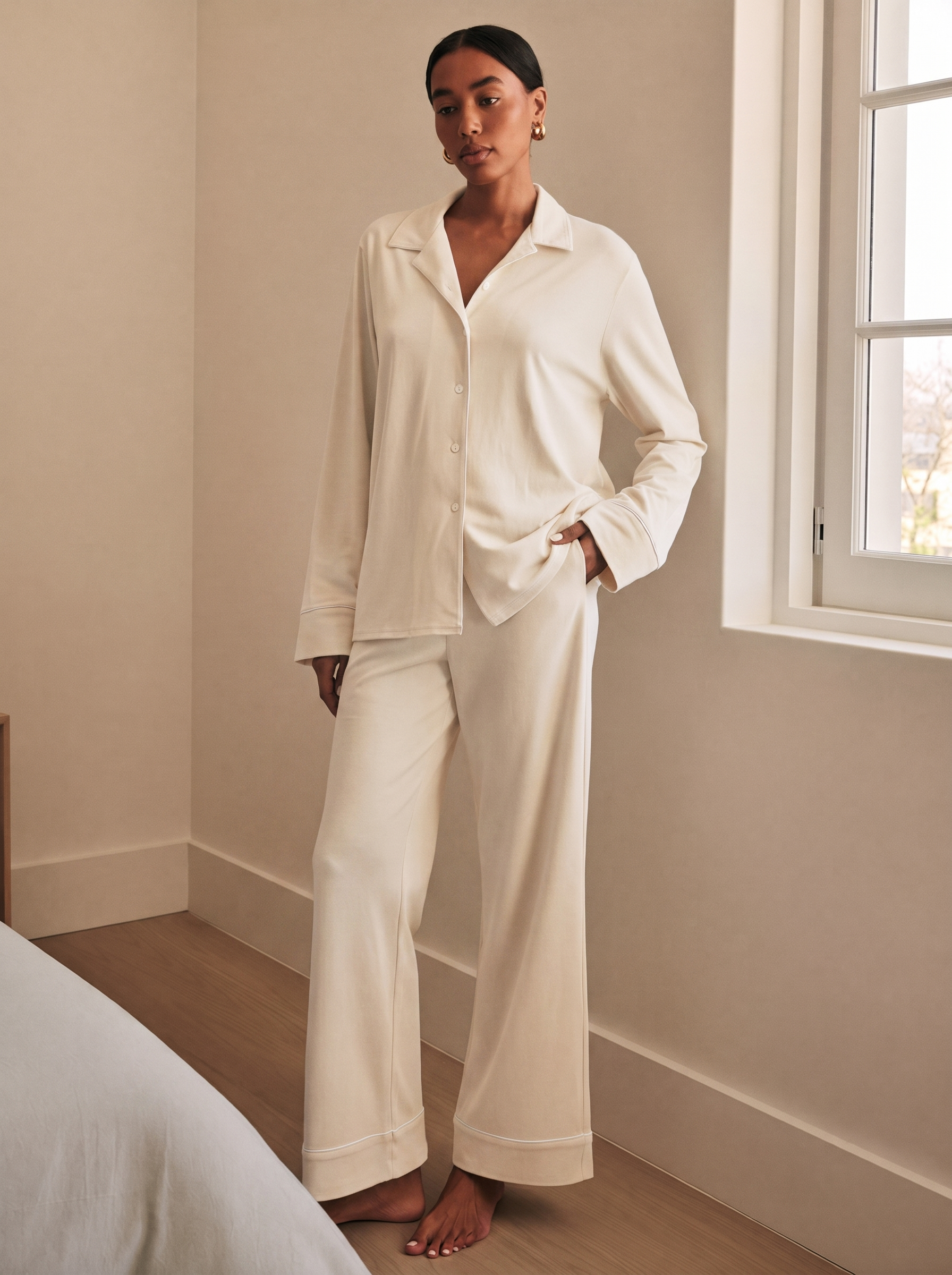 Modal Long Pajama Set – Juniper