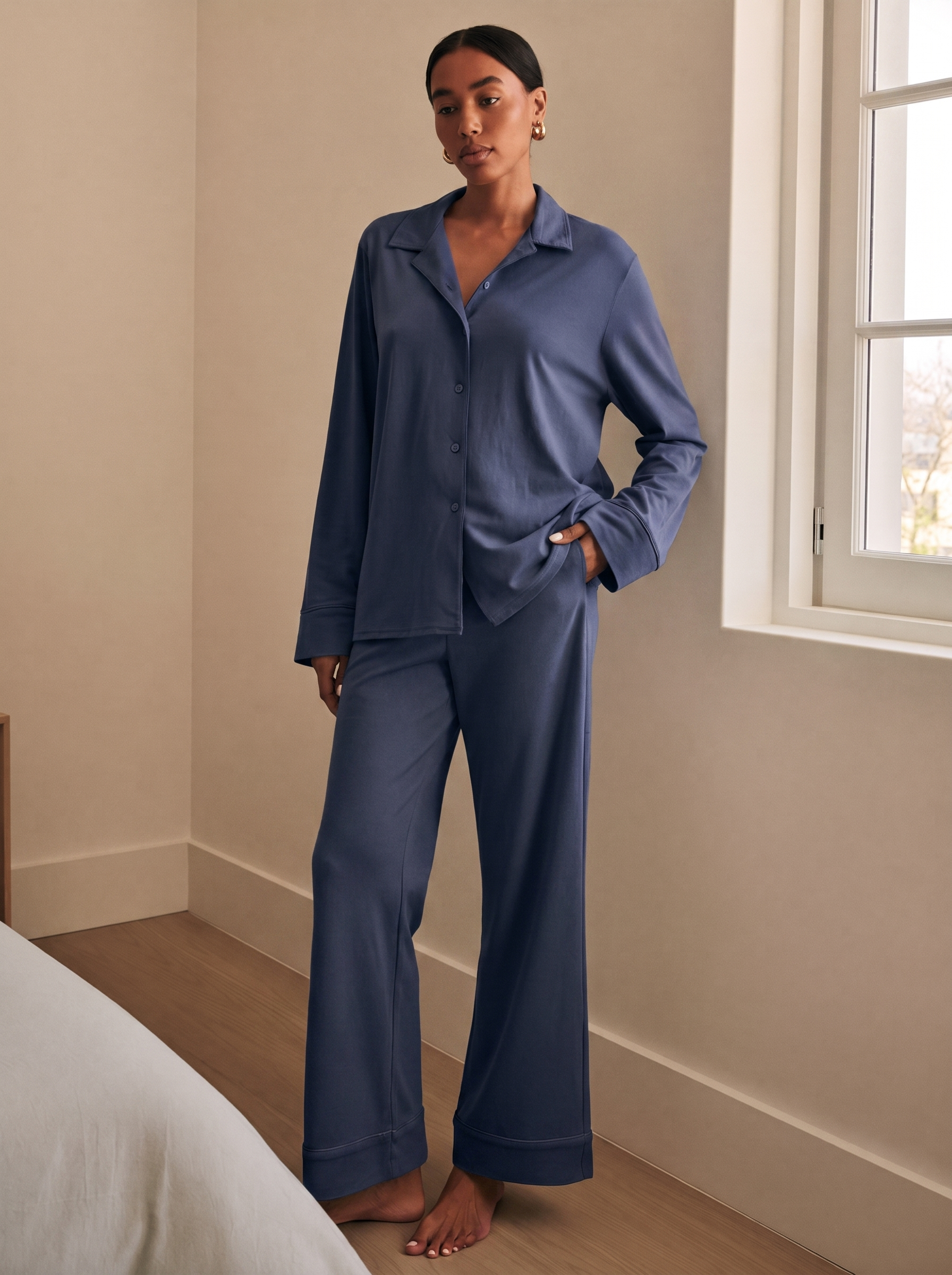 Modal Long Pajama Set – Juniper