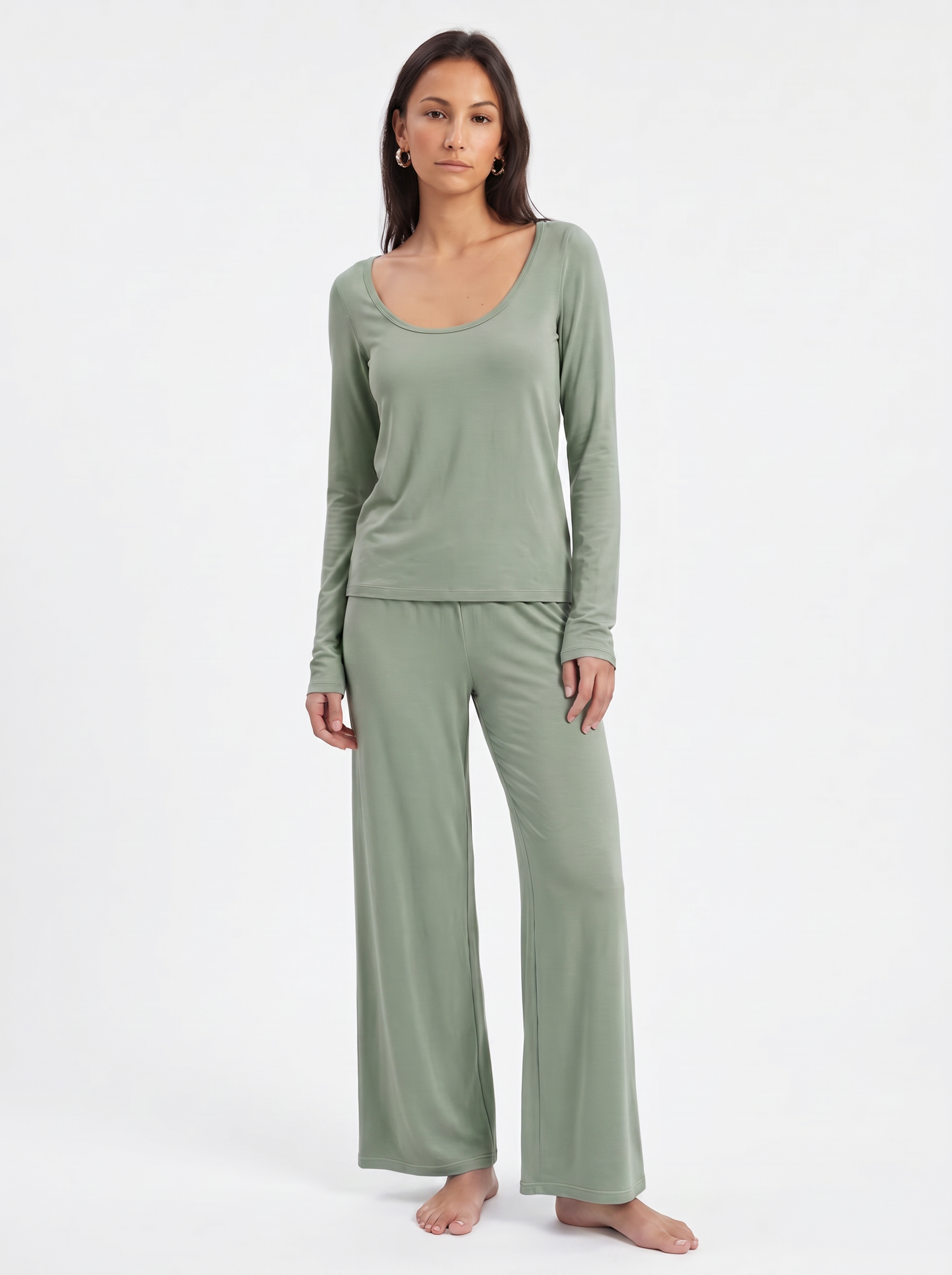 Bamboo Jersey Sleep Set – Ivy