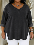 Lucy | Stylish Denim Top