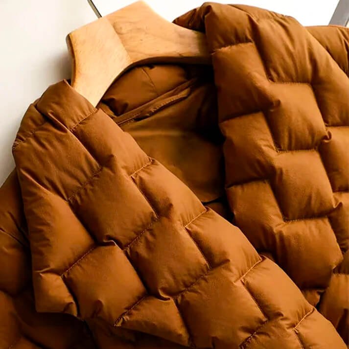 Isla Padded Coat – Water-Resistant, Lightweight Women's Long Puffer Coat – view 5